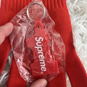 Supreme Number One Keychain  Supreme Keychain 2011 Red
